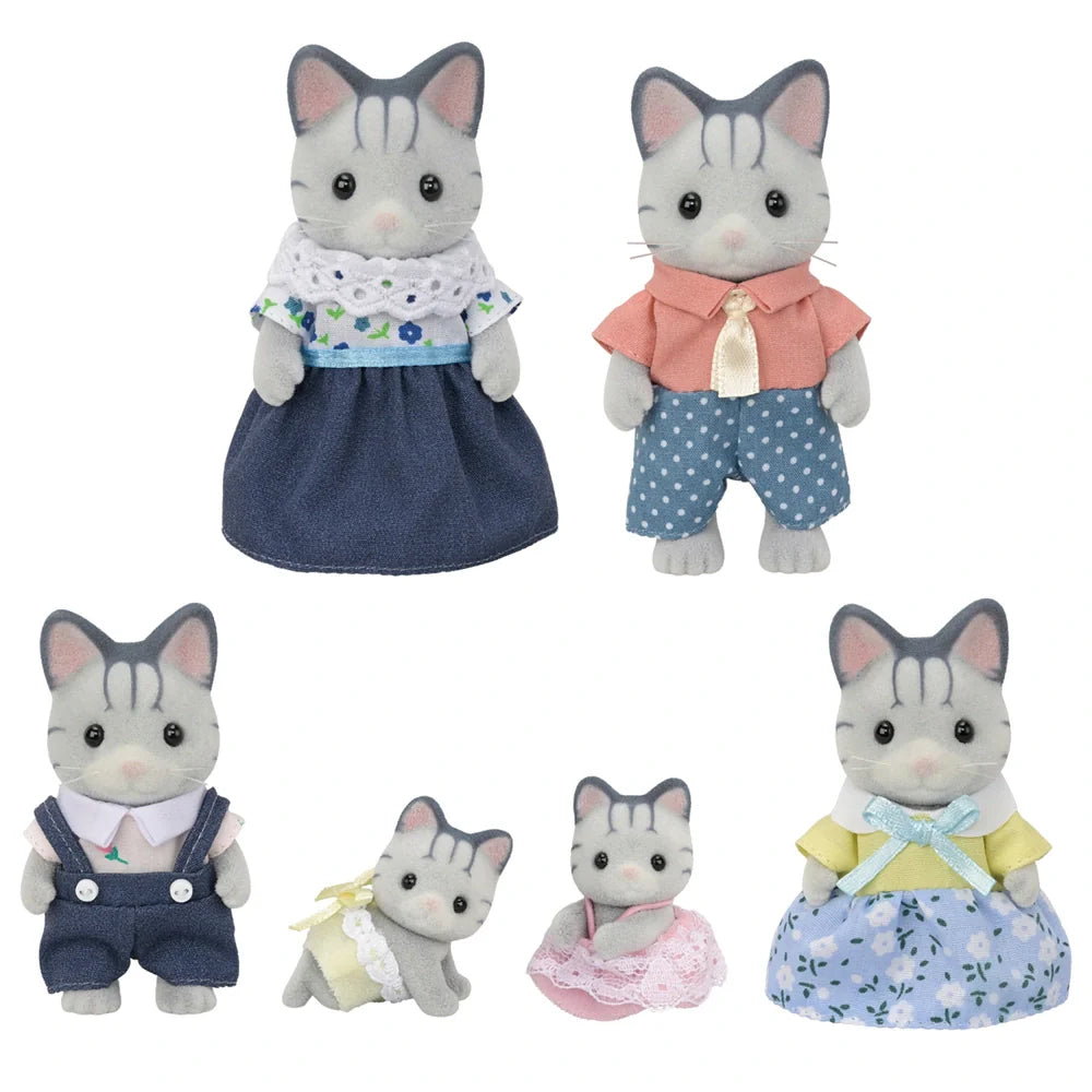 Sylvanian Families - Fisher Cat Family of Six