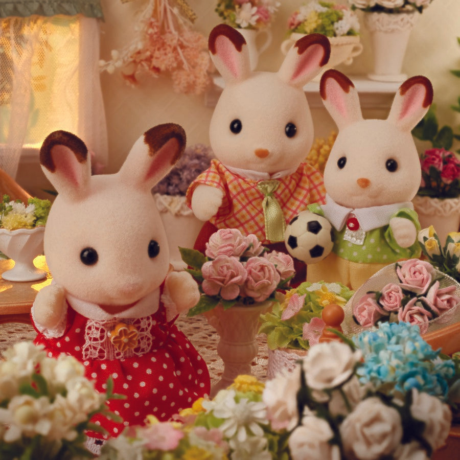 Sylvanian Families - Chocolate Rabbit Family