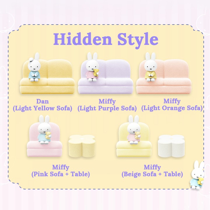 Miffy Sofa Series 2 Blind Box