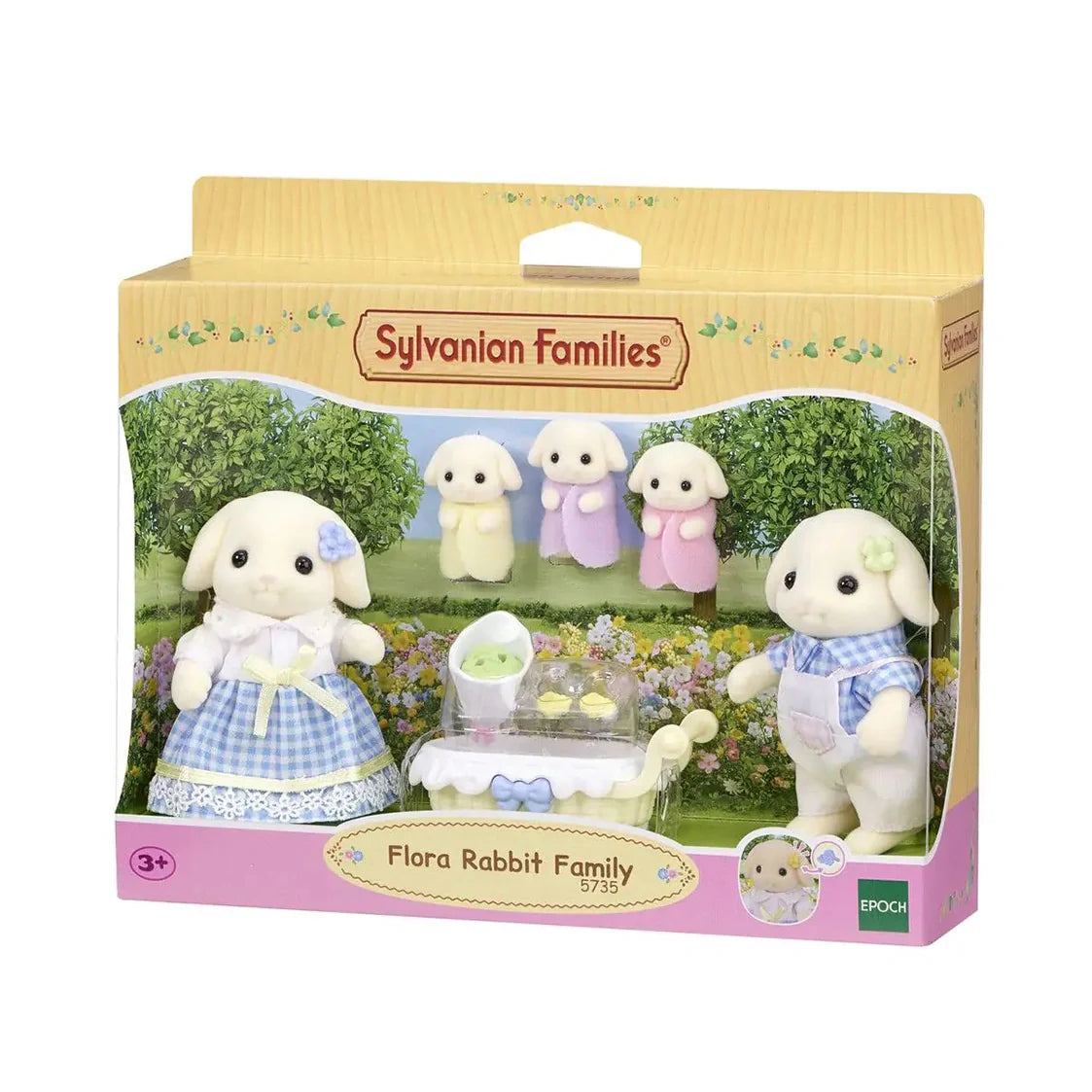 Sylvanian Families - Flora Rabbit Family