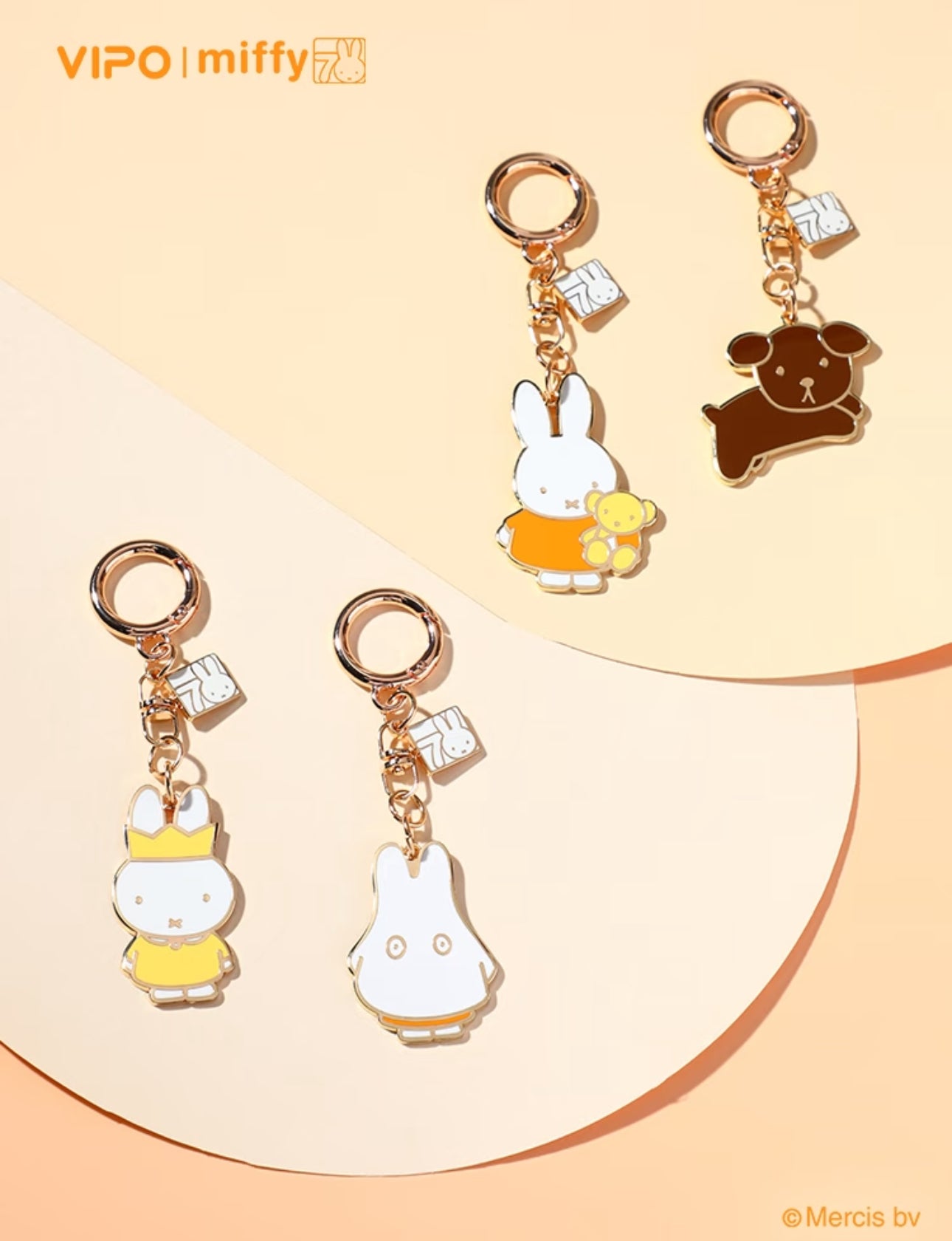 VIPO x Miffy 70th Anniversary Keychain Blind Box