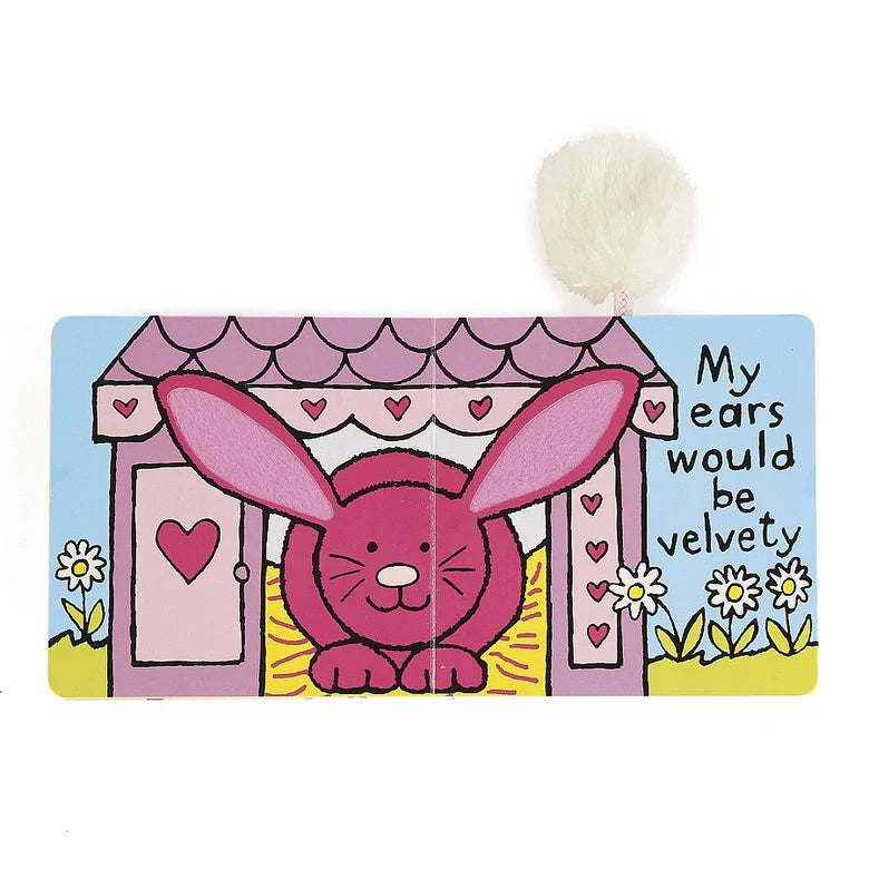 JELLYCAT - Book If I Were A Rabbit Board Book (Pink)