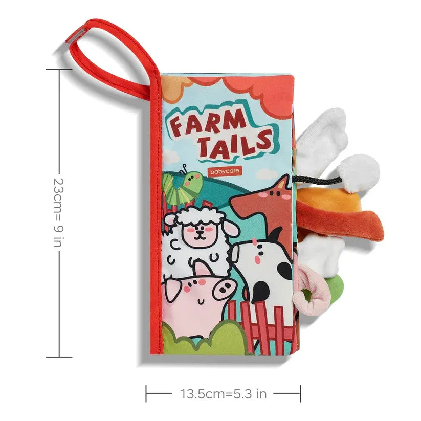 Bc Babycare - Animal Tails Cloth Books
