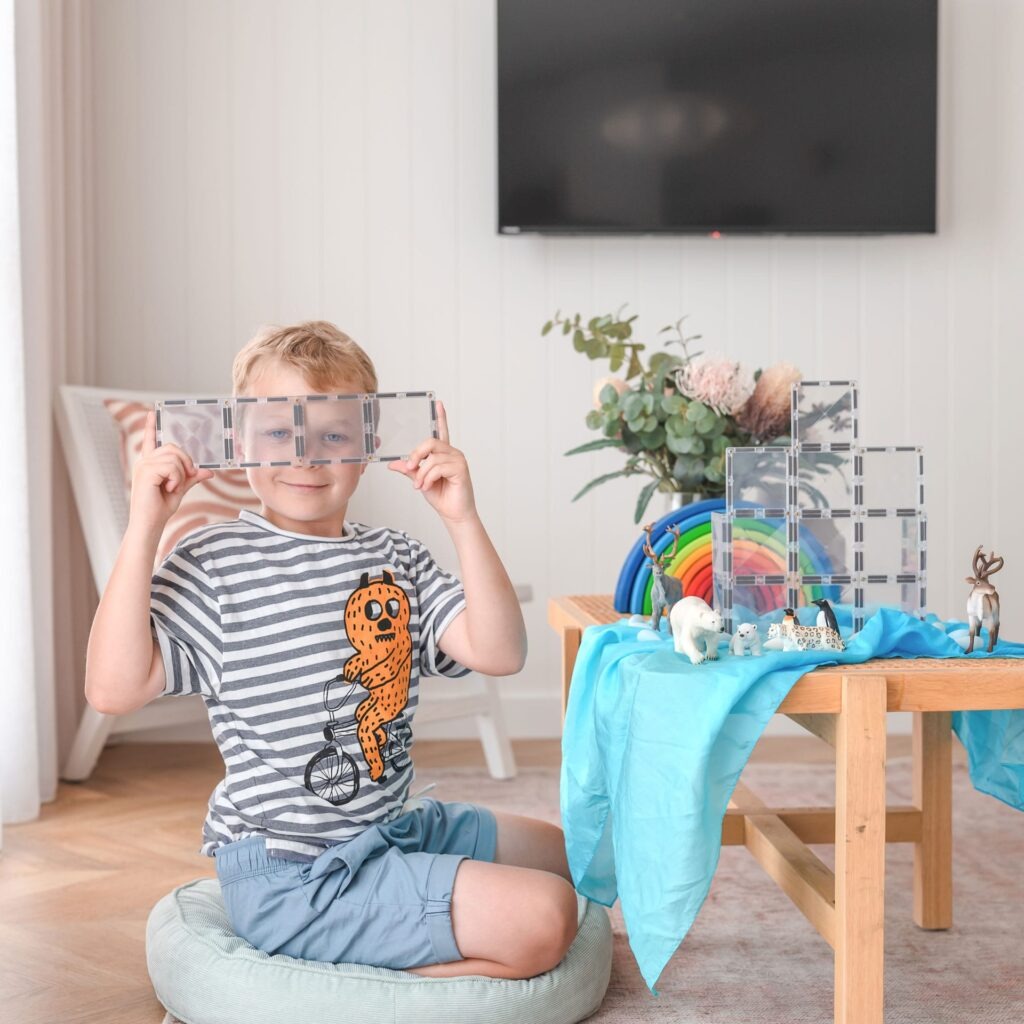 CONNETIX - Clear Rectangle Pack 12 pc
