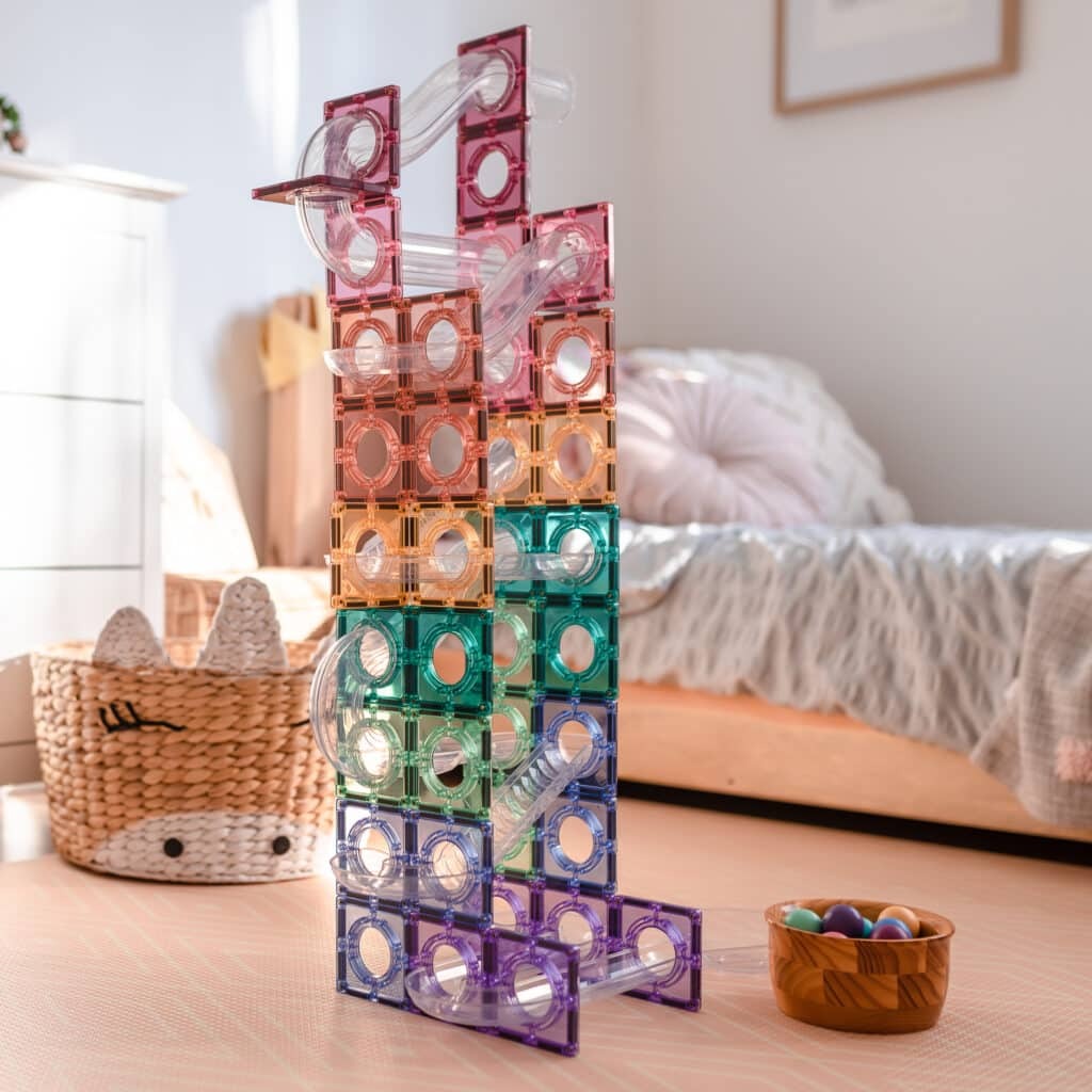CONNETIX - Pastel Ball Run Pack 106 pc