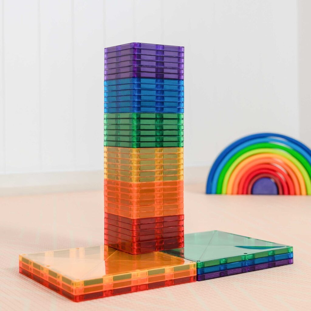CONNETIX - Rainbow Square Pack 42 pc