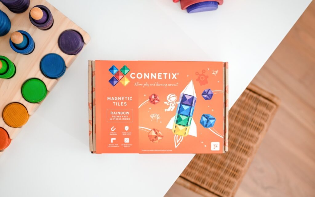 CONNETIX - Rainbow Square Pack 42 pc