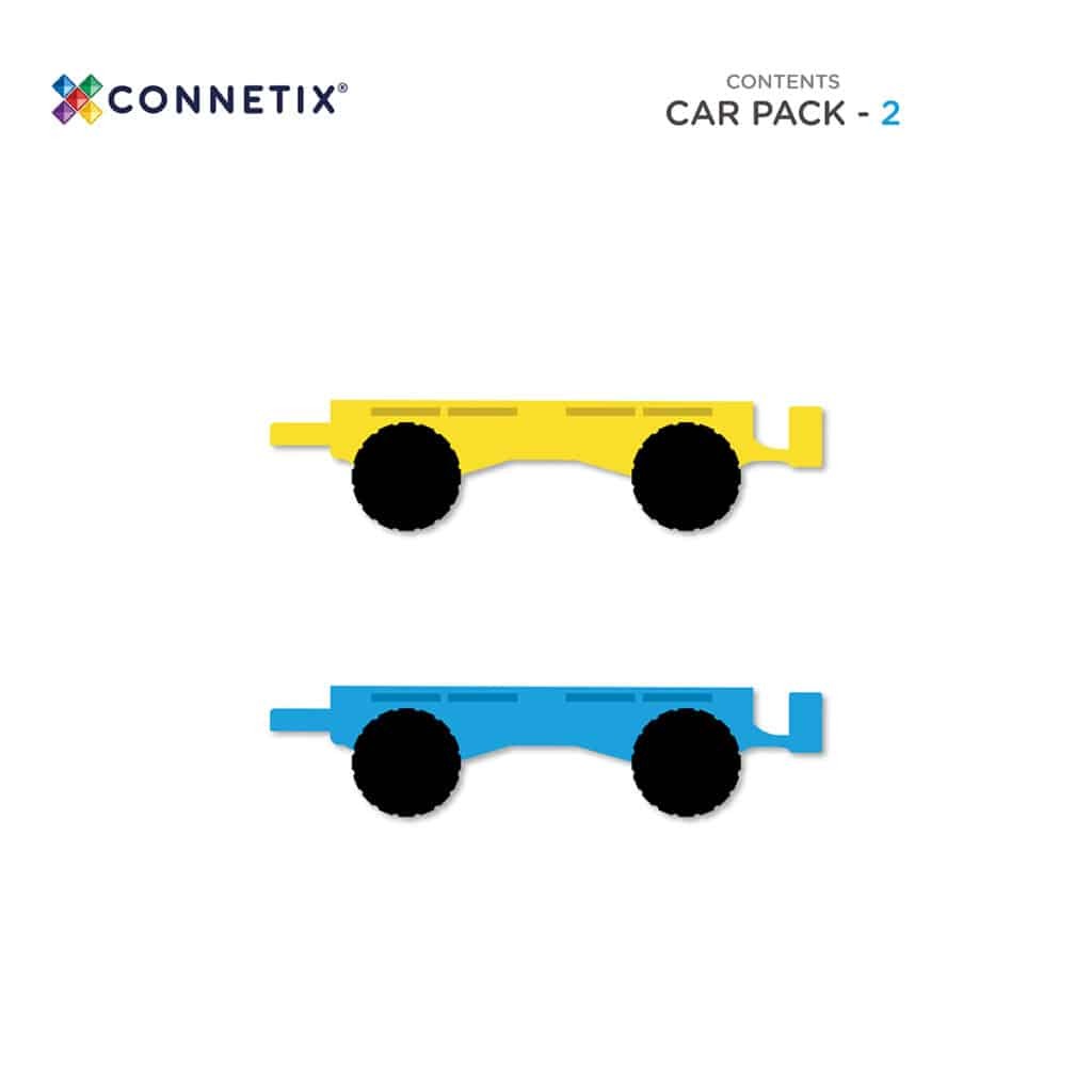 CONNETIX - Rainbow Car Pack 2 pc