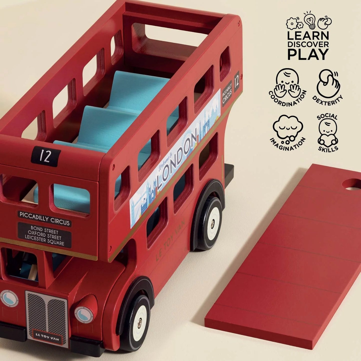 LE TOY VAN - London Wooden Bus