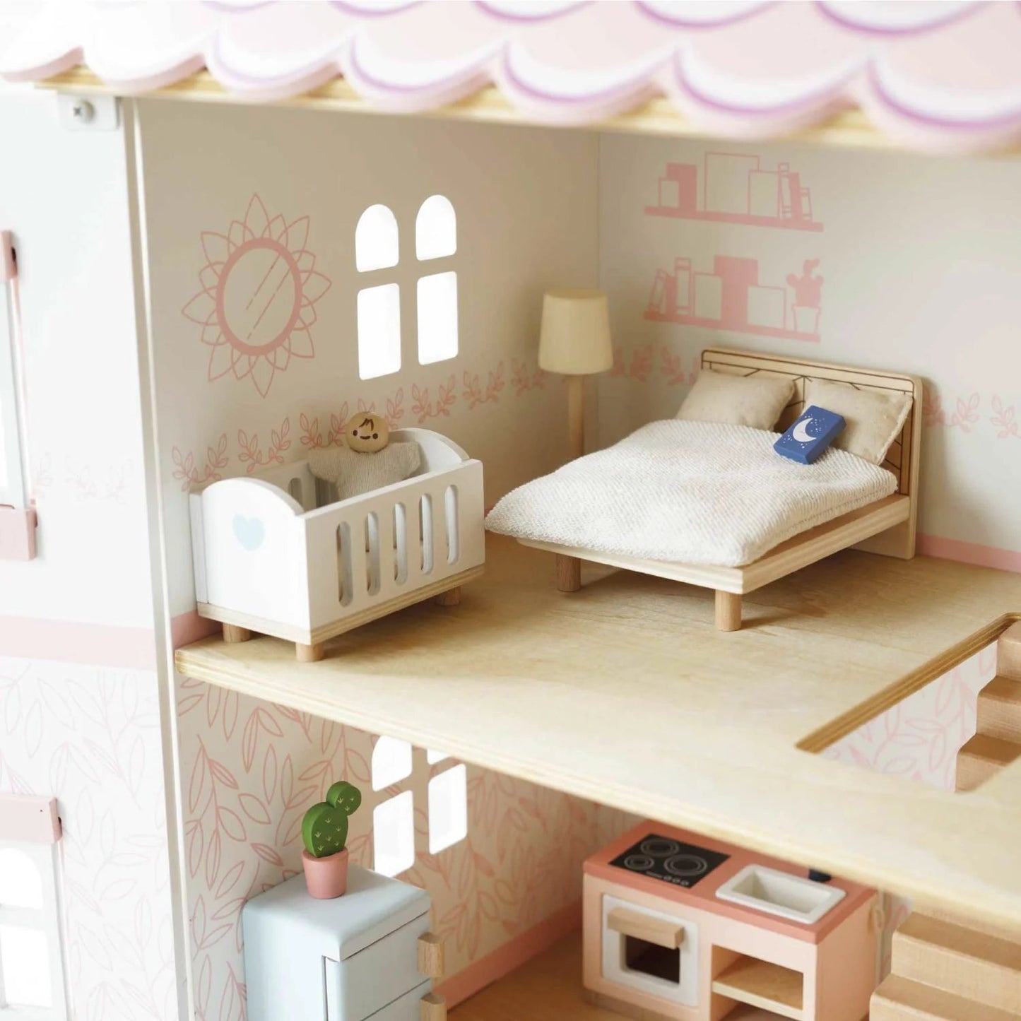 LE TOY VAN - Wooden Dolls House Starter Furniture Set - 35 piece
