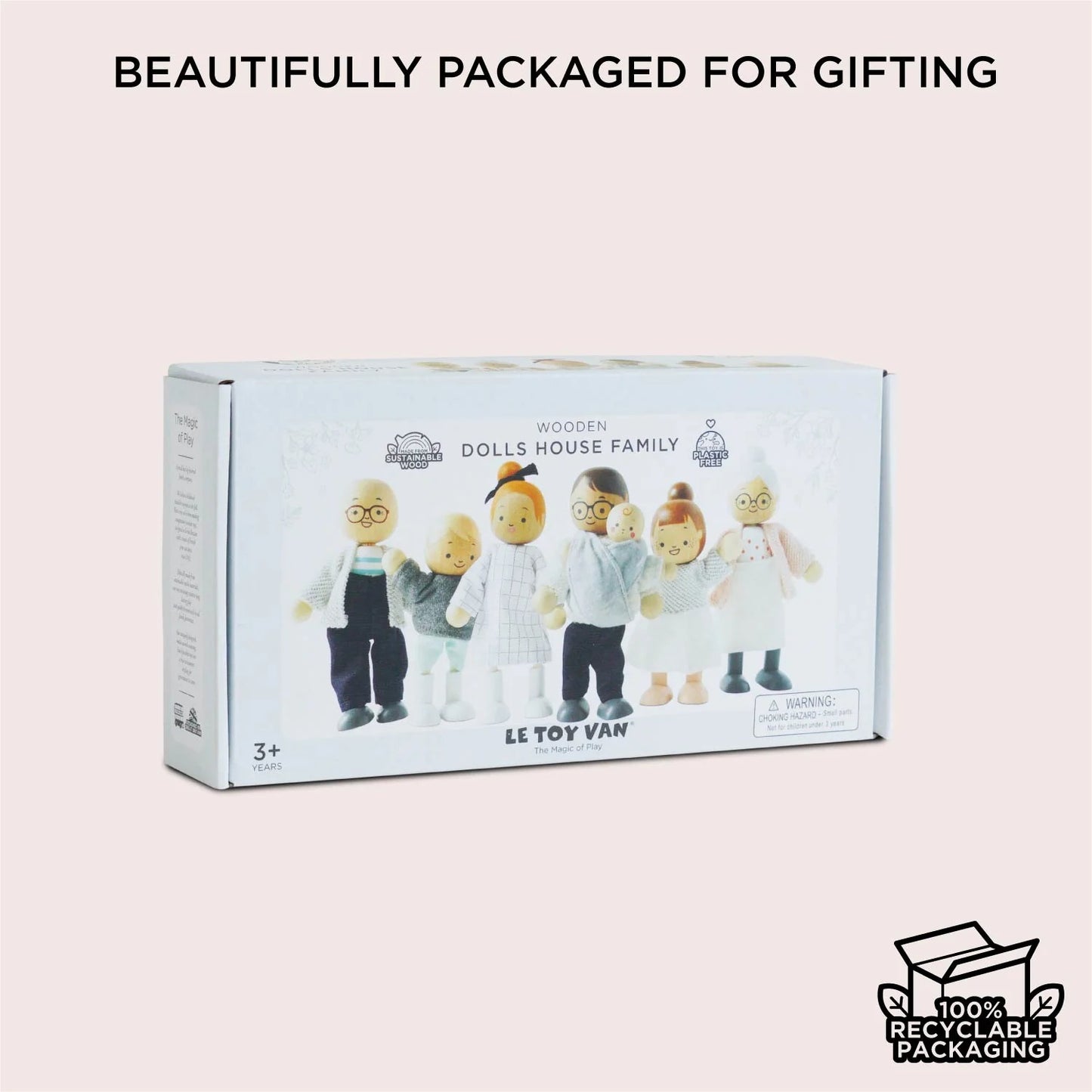 LE TOY VAN - Wooden Dolls House Family