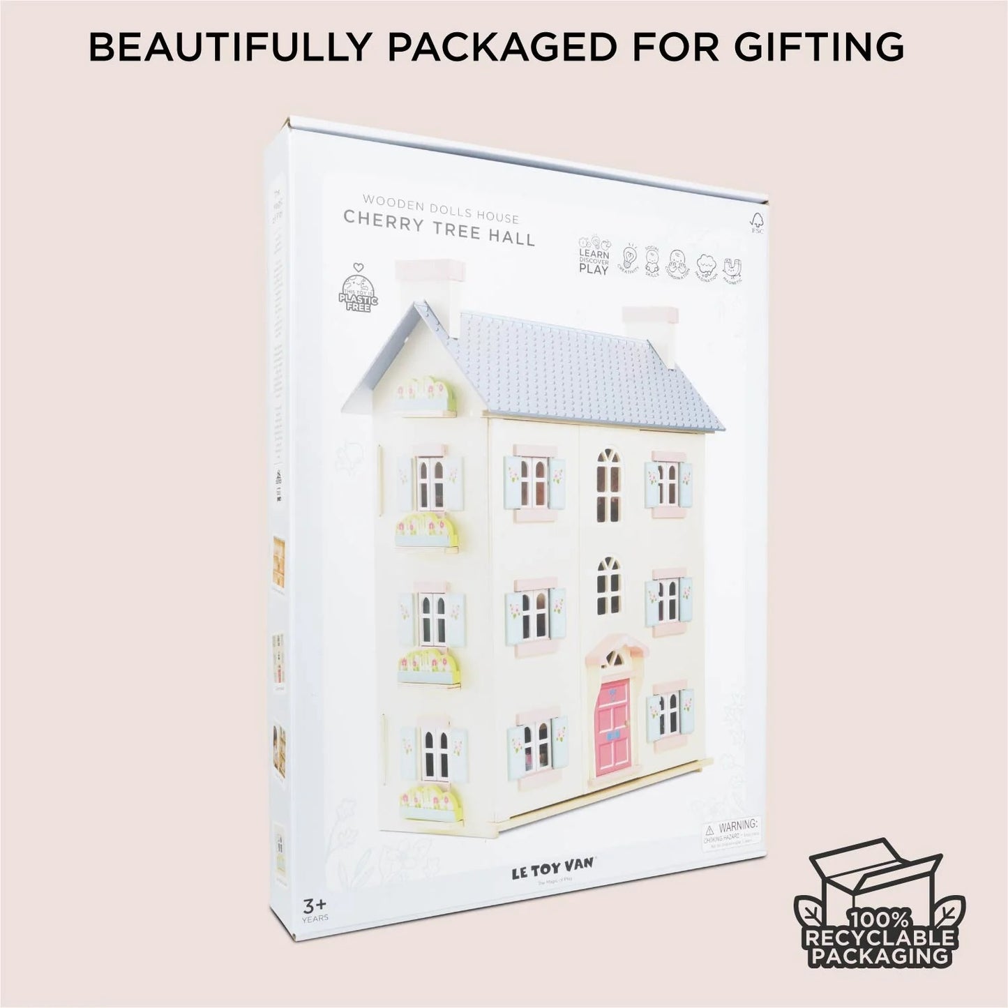 LE TOY VAN - Cherry Tree Hall Wooden Dolls House