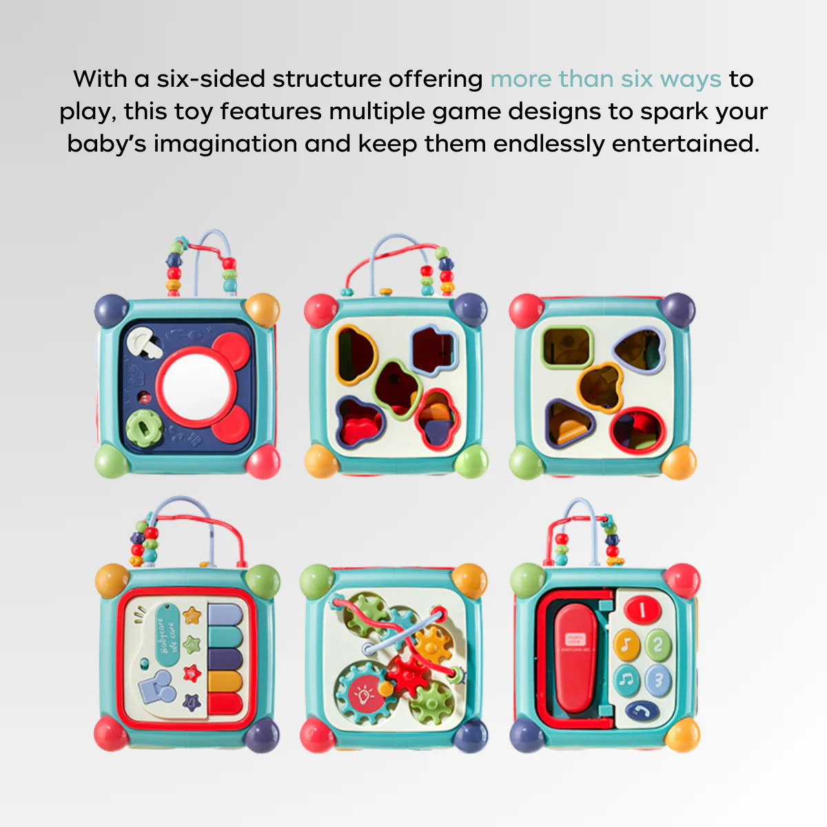 Bc Babycare - TOYS Learning Activity Cube