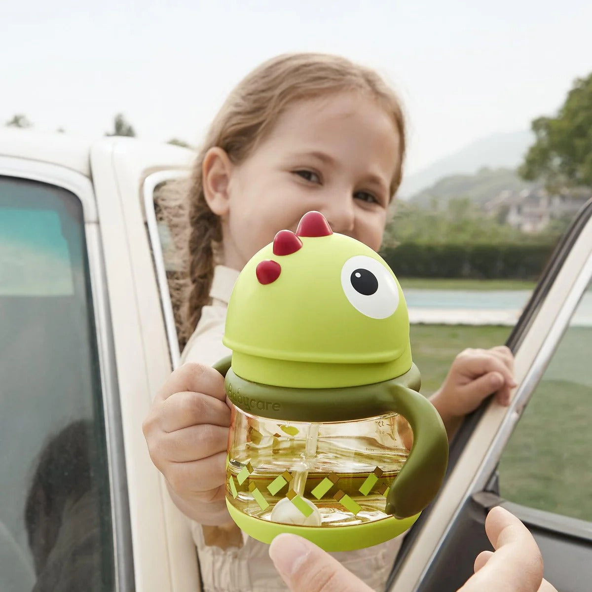 Bc Babycare - T-REX TOBY Weighted Straw Sippy Cup