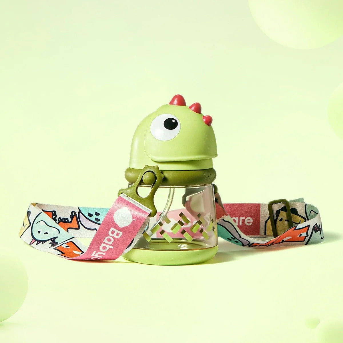 Bc Babycare - T-REX TOBY Weighted Straw Sippy Cup