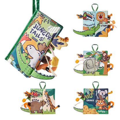 Bc Babycare - Animal Tails Cloth Books