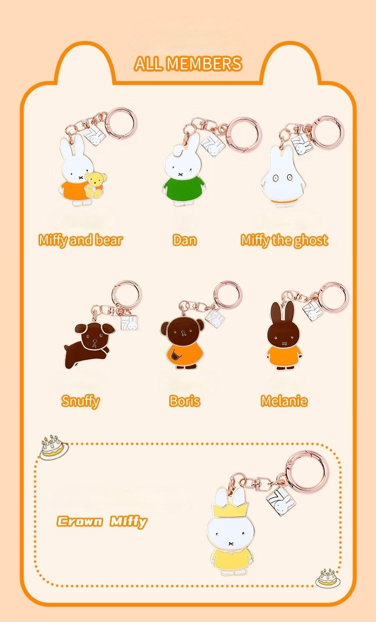 VIPO x Miffy 70th Anniversary Keychain Blind Box
