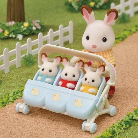 Sylvanian Families - Triplets Stroller