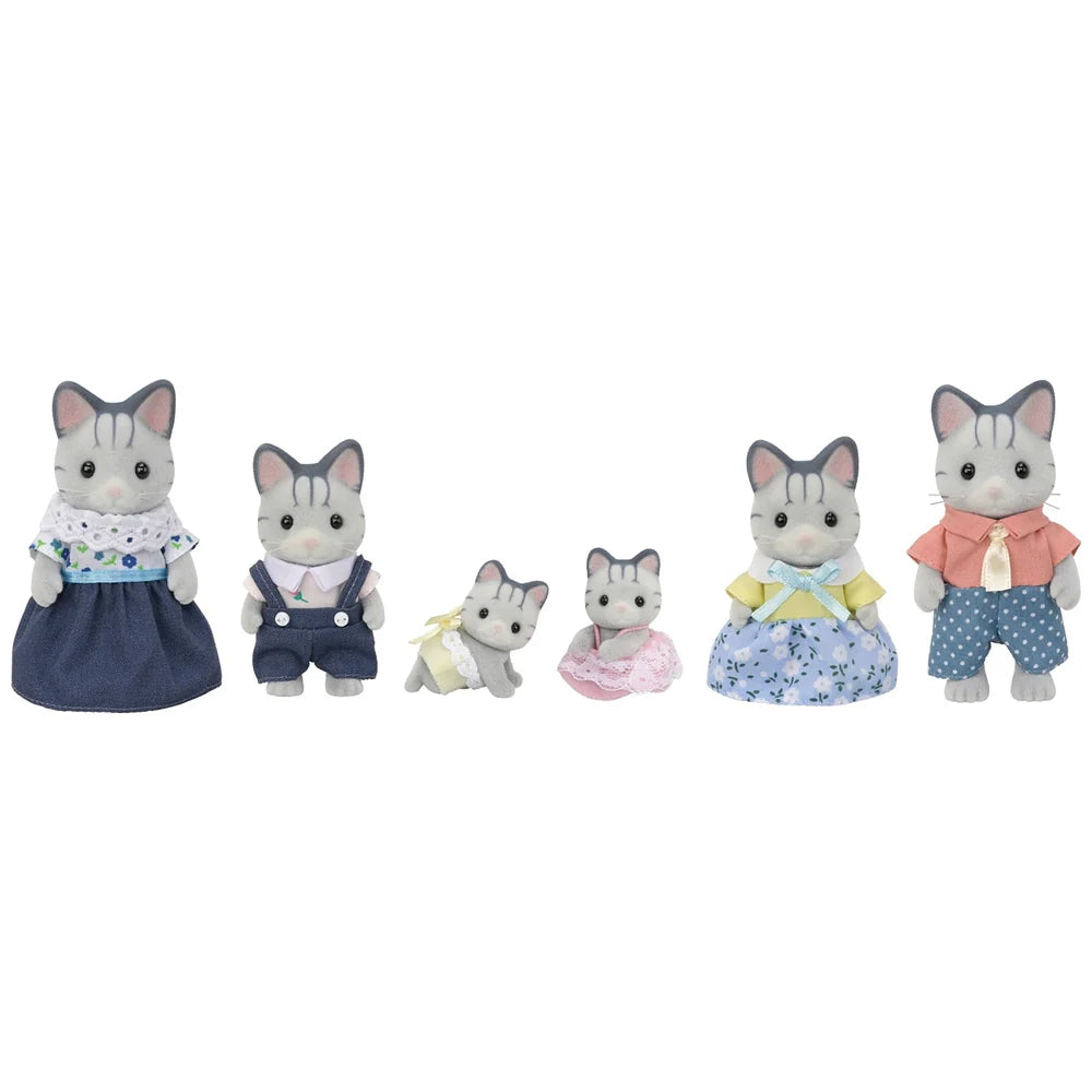Sylvanian Families - Fisher Cat Family of Six