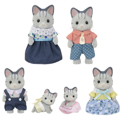 Sylvanian Families - Fisher Cat Family of Six