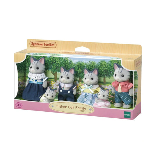 Sylvanian Families - Fisher Cat Family of Six