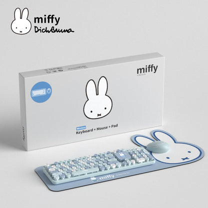 Mipow x Miffy 104 Keyboard & Mouse Combo w/ Pad