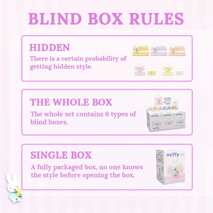 Miffy Sofa Series 2 Blind Box