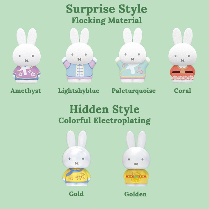 Miffy Ancient Customs “MIDI sized” Series Blind Box