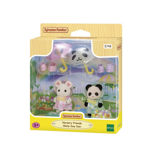 Sylvanian Families - Nursery Friends Rainy Day Duo