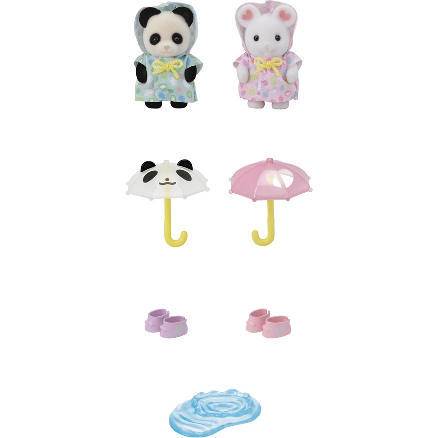 Sylvanian Families - Nursery Friends Rainy Day Duo