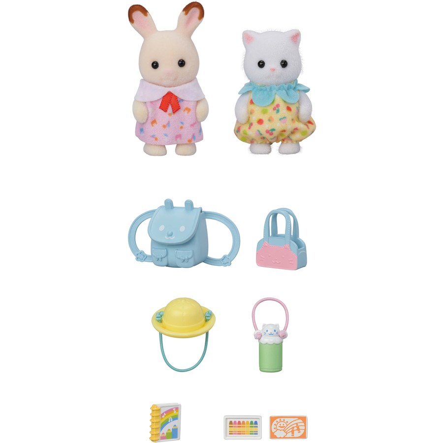 Sylvanian Families - Nursery Friends Walk Along Duo