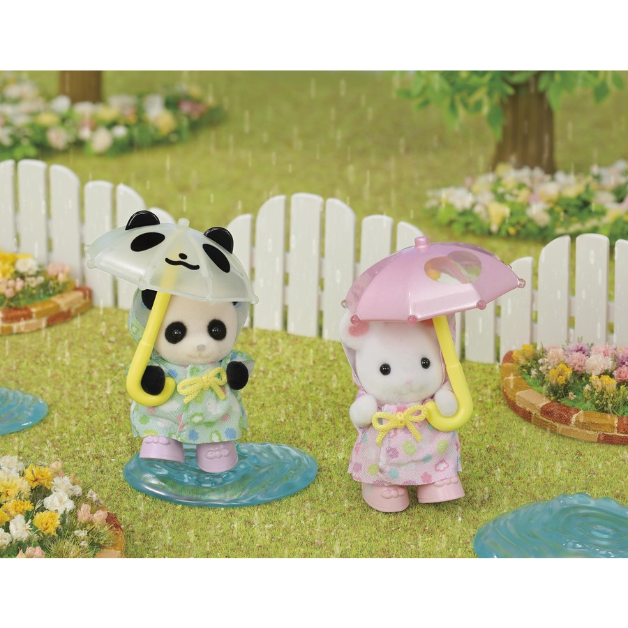 Sylvanian Families - Nursery Friends Rainy Day Duo