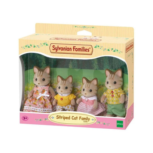 Sylvanian Families - Striped Cat Family