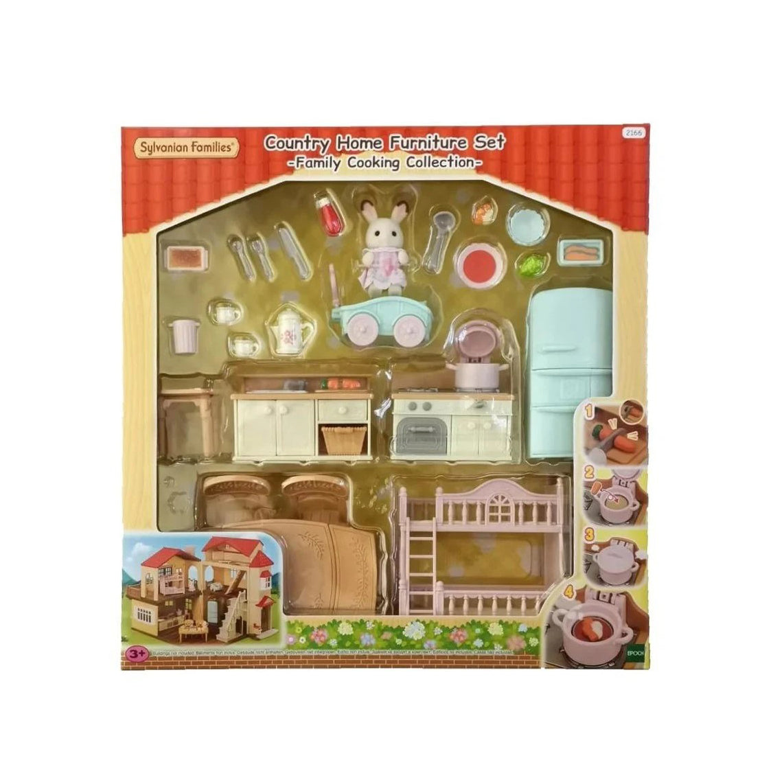 Sylvanian Families - Country Home Furniture Set Family Cooking Collection