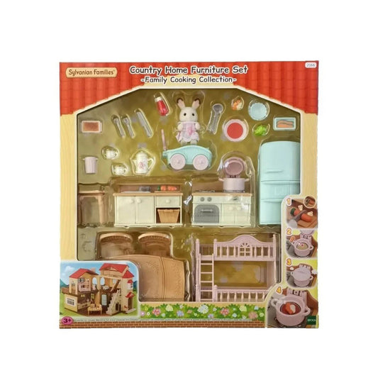 Sylvanian Families - Country Home Furniture Set Family Cooking Collection