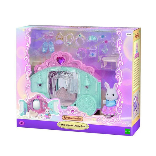 Sylvanian Families - Style & Sparkle Dressing Room Kids Miniature Figure Toy