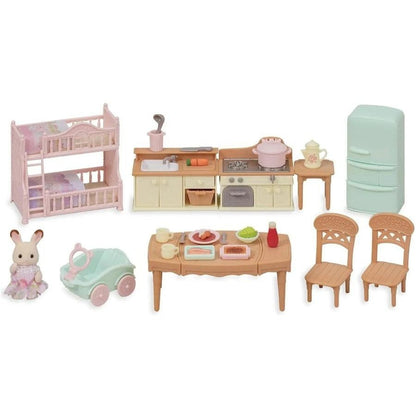 Sylvanian Families - Country Home Furniture Set Family Cooking Collection