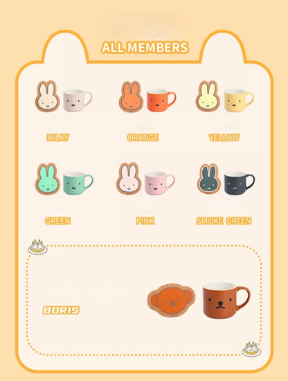 VIPO x Miffy 70th Anniversary Collectible Mug Set Blind Box