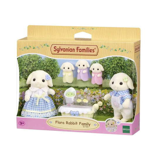 Sylvanian Families - Flora Rabbit Family
