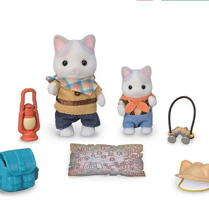 Sylvanian Families - Exciting Exploration Set (Latte Cat Brother & Baby)