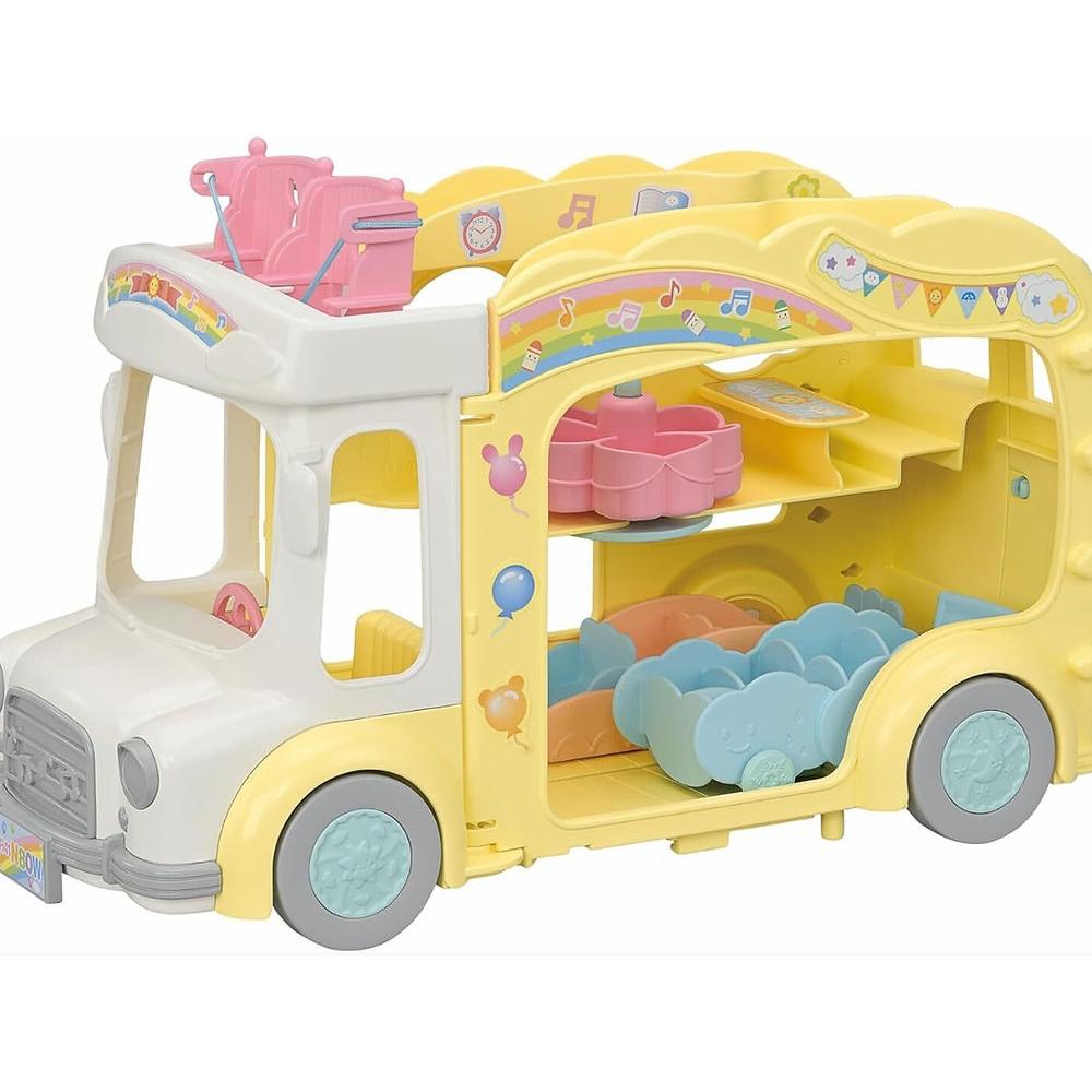 Sylvanian Families - Rainbow Fun Nursery Bus