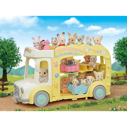 Sylvanian Families - Rainbow Fun Nursery Bus