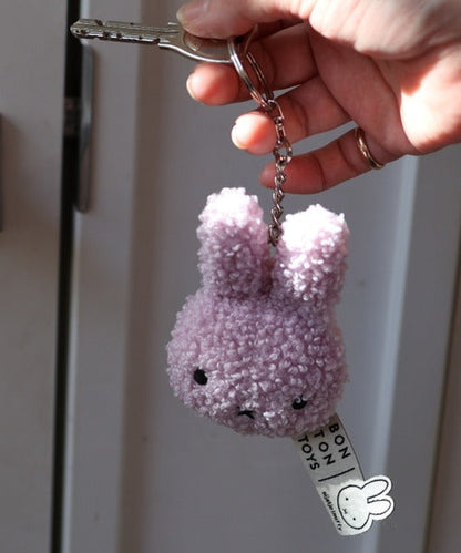 Miffy Flat Keychain ECO Tiny Teddy Lavender - 10 cm