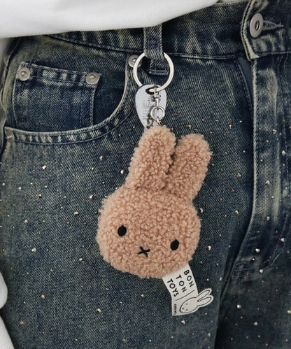 Miffy Flat Keychain ECO Tiny Teddy Beige - 10 cm