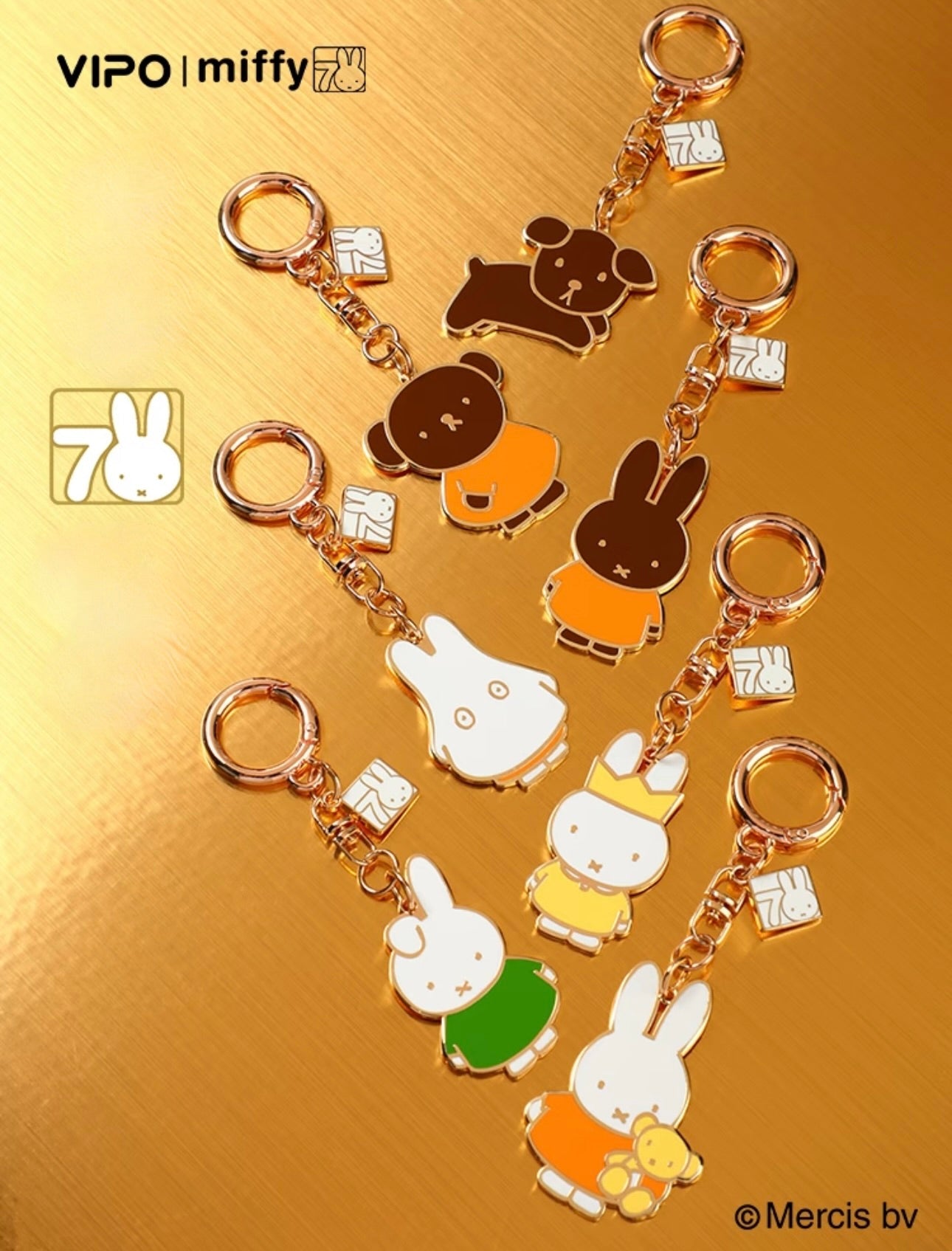 VIPO x Miffy 70th Anniversary Keychain Blind Box