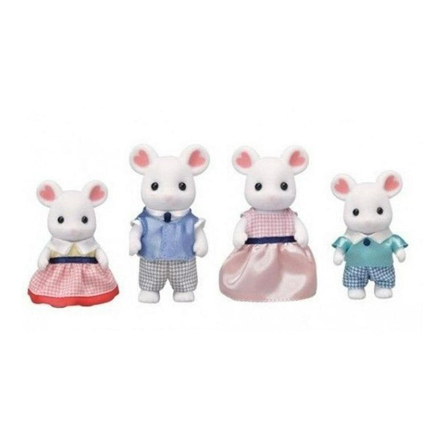 Sylvanian Families - Marshmallow Mouse Family