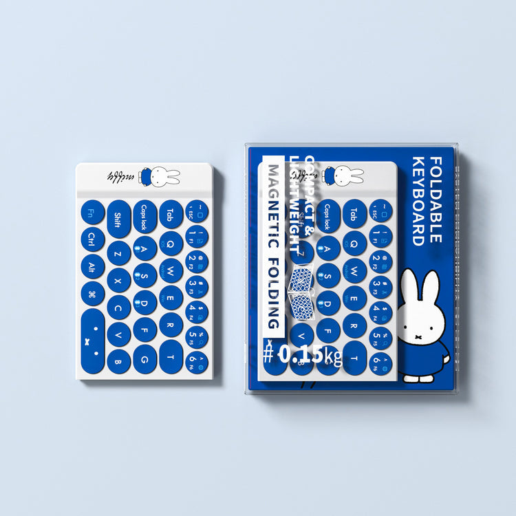Mipow x Miffy Bluetooth Folding Keyboard