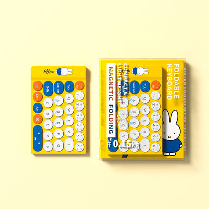Mipow x Miffy Bluetooth Folding Keyboard