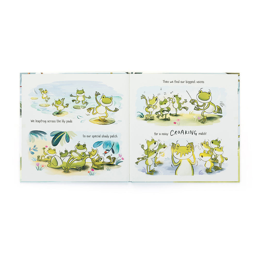 JELLYCAT - Book A Fantastic Day For Finnegan Frog Book