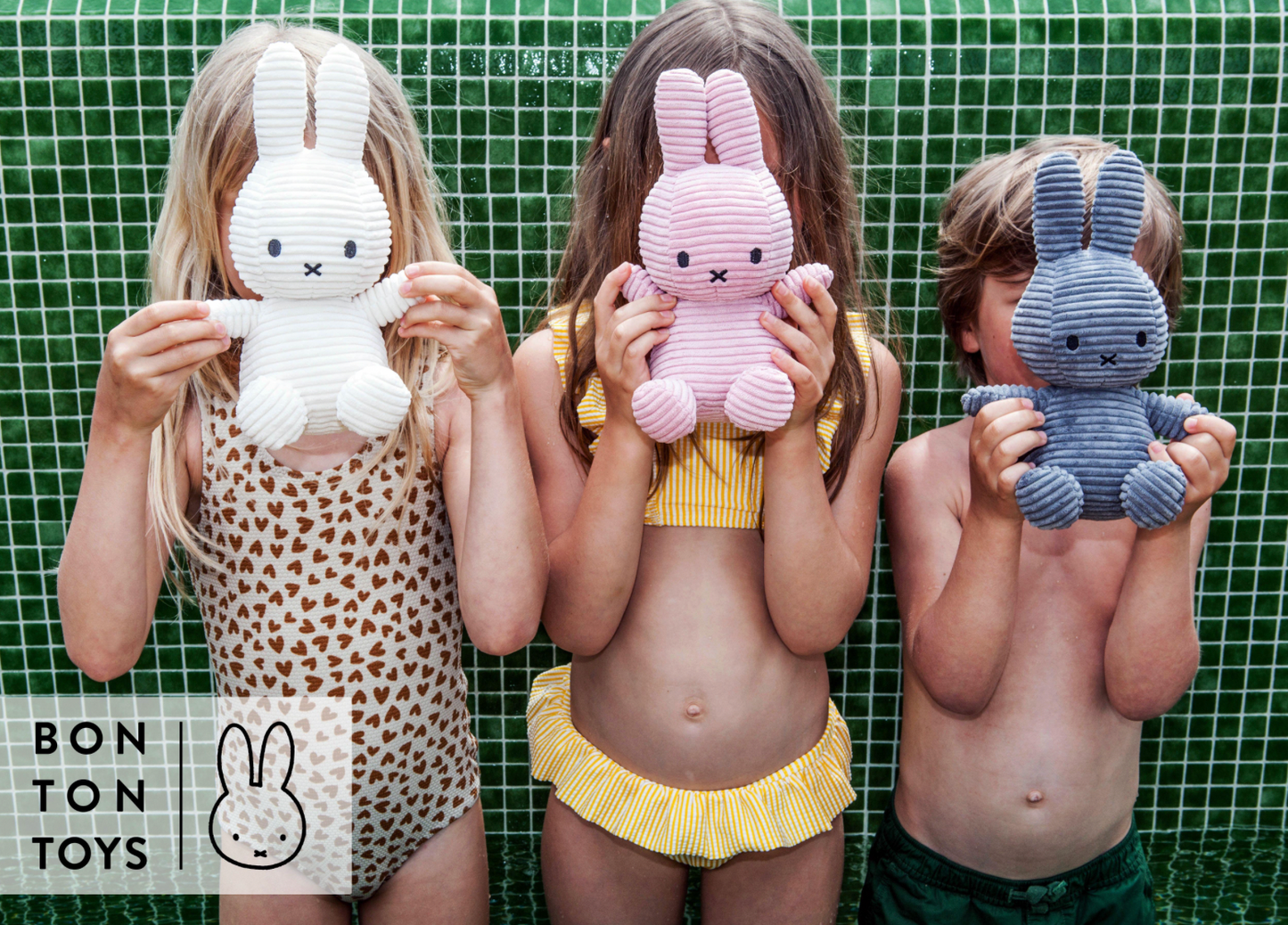 Miffy ECO Corduroy Offwhite - 23 cm
